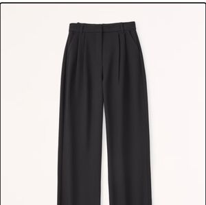 NWT Abercrombie and Fitch Curve Love Sloan Tailored Pant Black sz 30